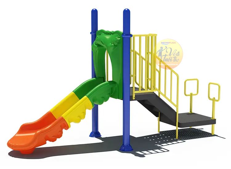 Cầu trượt ngoài trời cho trẻ em CTMNKB08 - Lựa chọn lý tưởng cho trường học & khu vui chơi