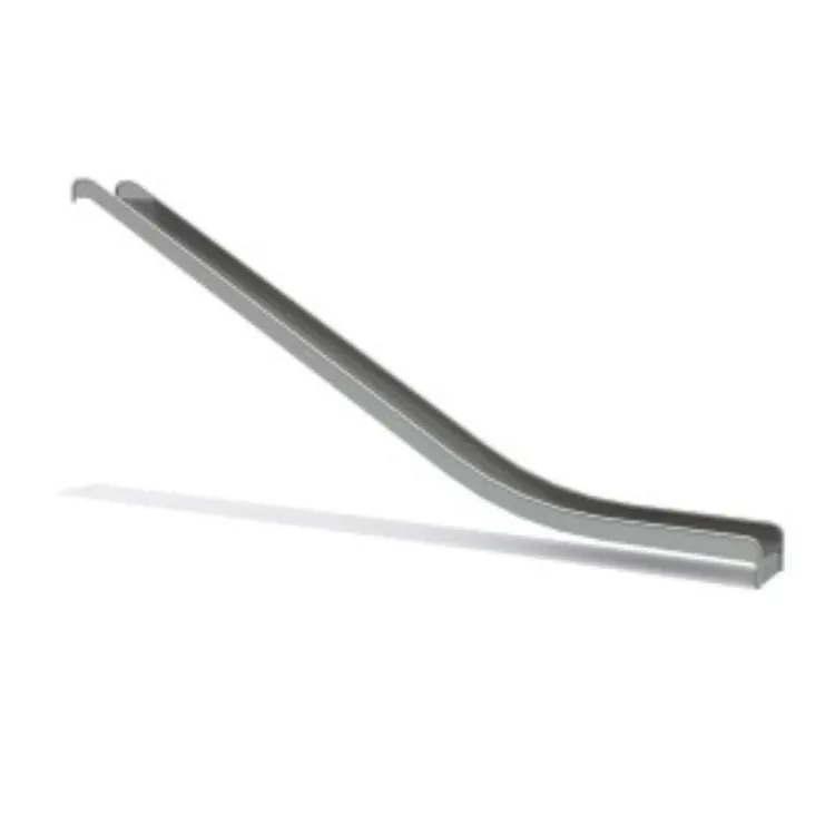 Cầu trượt inox đơn - Mẫu cầu Trượt inox dùng cho bể bơi - khu vui chơi trong nhà ngoài trời