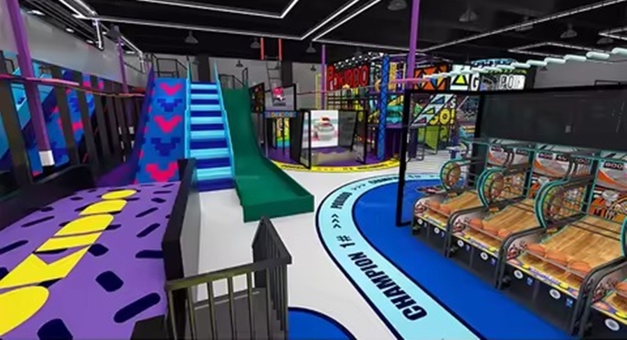 Cầu trượt tuyết phao bay CTTPKB Dochoikinhbac Trò chơi hấp dẫn trong khu vui chơi