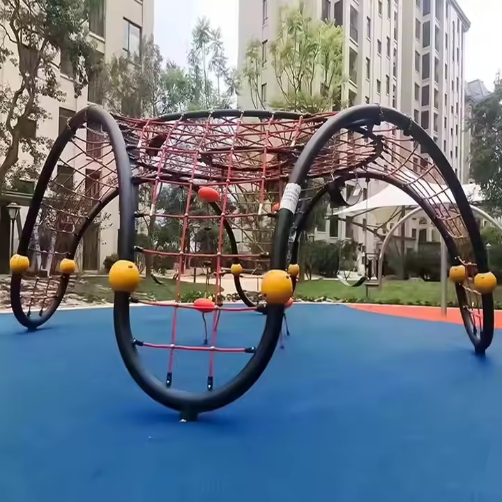 Trò chơi leo núi dây thừng liên hoàn LNDTKB04 Dochoikinhbac- Sản phẩm vui chơi ngoài trời hấp dẫn nhất cho trẻ em