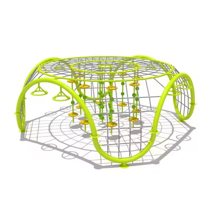 Trò chơi leo núi dây thừng liên hoàn LNDTKB04 Dochoikinhbac- Sản phẩm vui chơi ngoài trời hấp dẫn nhất cho trẻ em