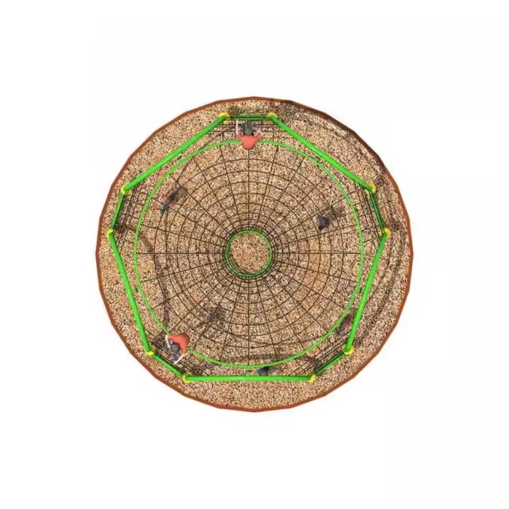 Trò chơi leo núi dây thừng liên hoàn LNDTKB04 Dochoikinhbac- Sản phẩm vui chơi ngoài trời hấp dẫn nhất cho trẻ em