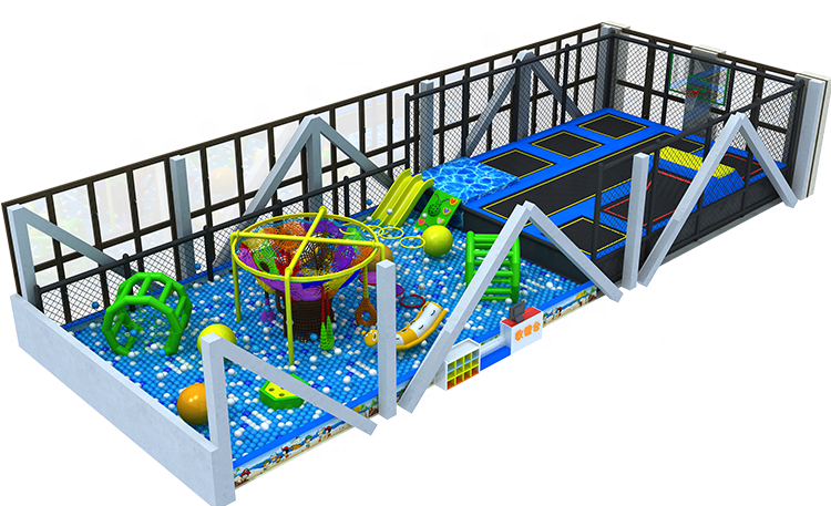 Trampoline Park KVCTP1508- Khu vui chơi công viên bạt nhún - Sàn nhún nhảy vui nhộn