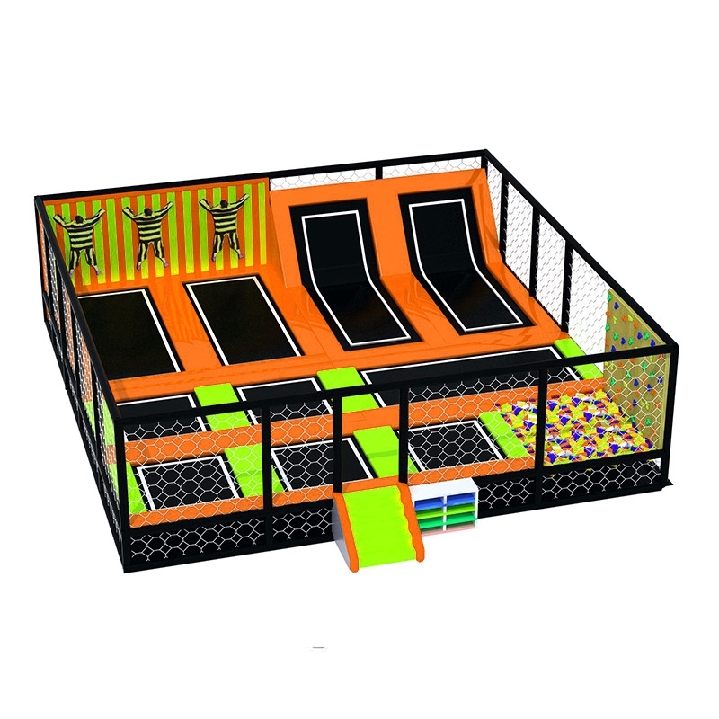 Công viên bạt nhún KVCTP0146 - Trampoline park Sàn nhún nhảy Model Trampoline Kinh Bắc