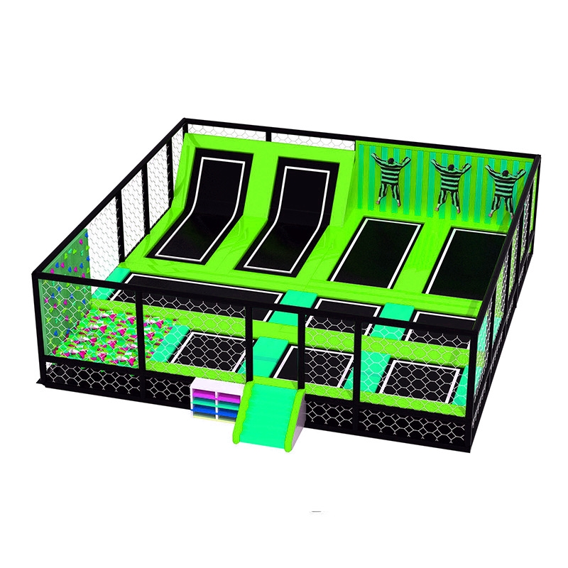 Công viên bạt nhún KVCTP0146 - Trampoline park Sàn nhún nhảy Model Trampoline Kinh Bắc