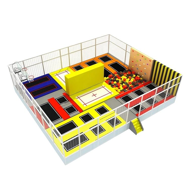 Công viên bạt nhún KVCTP1501- Trampoline park Sàn nhún nhảy Model Trampoline Kinh Bắc