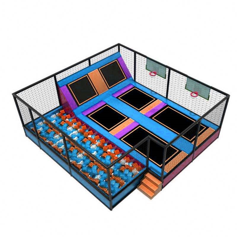 Công viên bạt nhún KVCTP0150 - Trampoline park Sàn nhún nhảy Model Trampoline Kinh Bắc