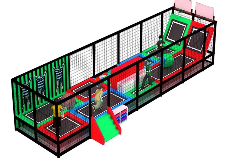 Khu vui chơi KVCTP0161- Trampoline park Sàn nhún nhảy Model Trampoline Kinh Bắc