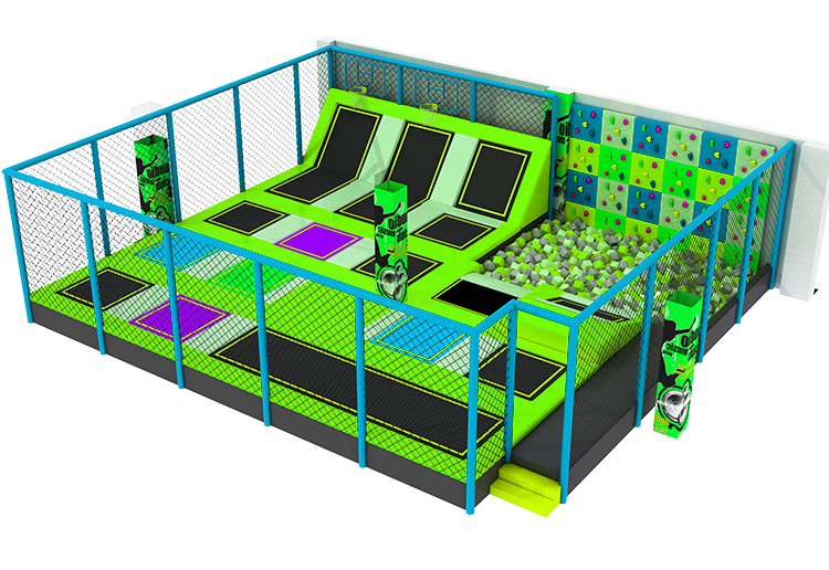 Trampoline Park KVCTP1506- Khu vui chơi công viên bạt nhún - Sàn nhún nhảy