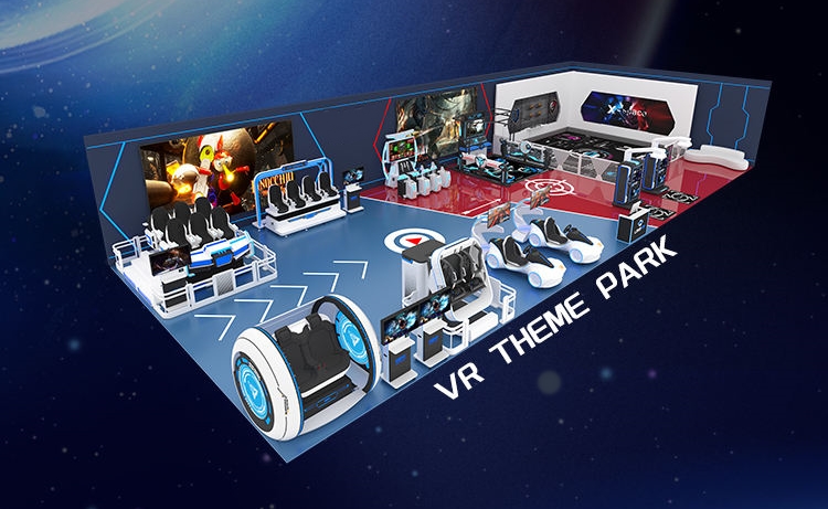 VR GAME MÔ PHỎNG KVCGE1029- 40m2 công viên vui chơi mô phỏng thực tế ảo hấp dẫn