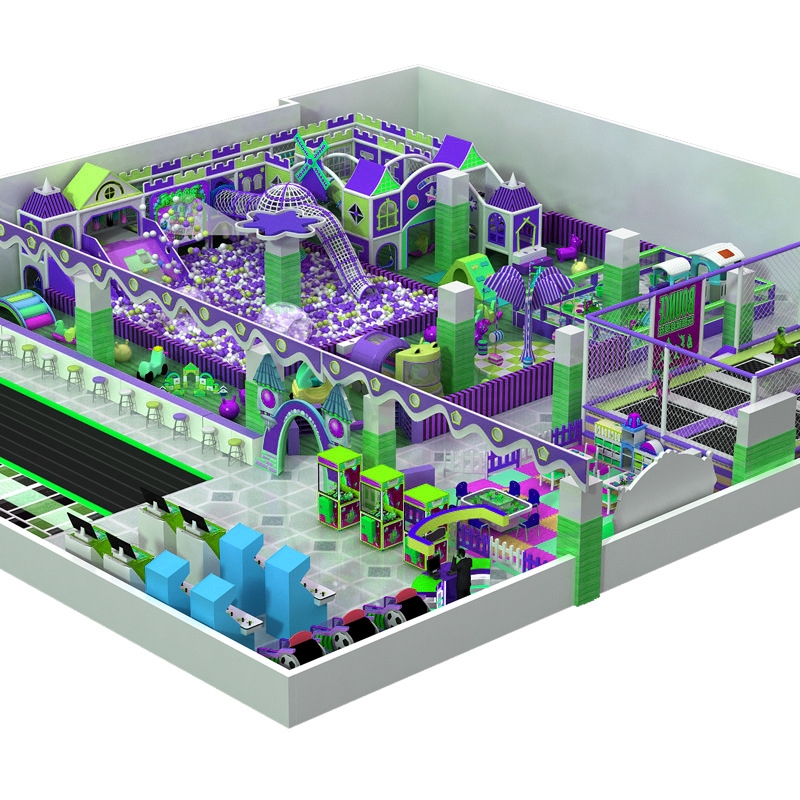 Khu vui chơi KVCTE3527- Tư vấn thiết kế báo giá Khu vui chơi giải trí trong nhà - Indoor PlayGround