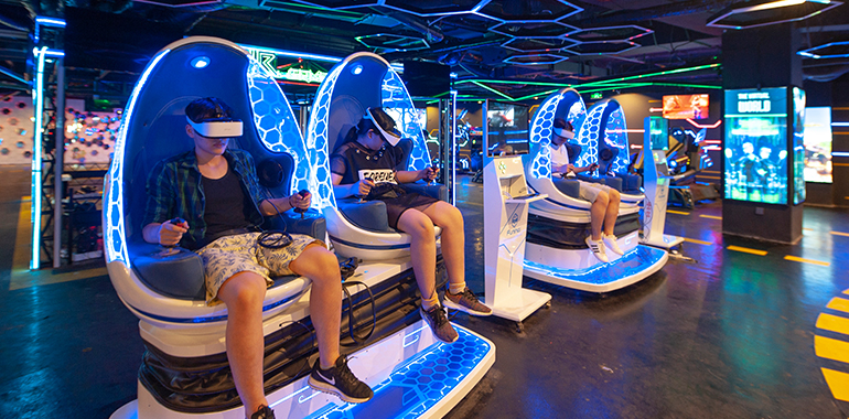 Khám Phá Công viên Thực tế ảo VR Game Park - Dochoikinhbac