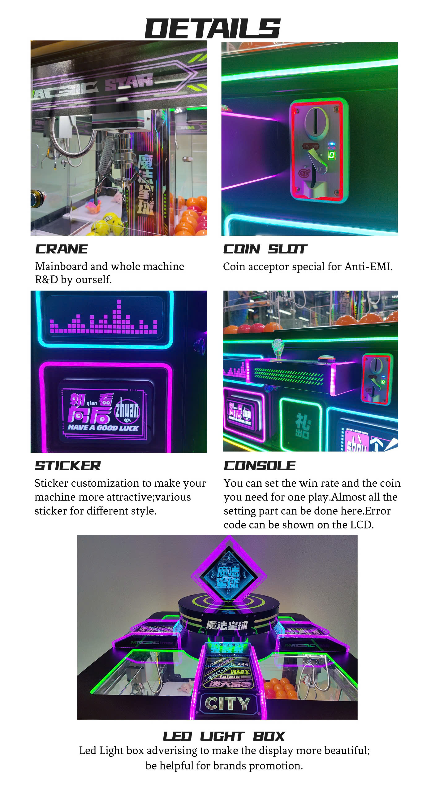 Máy gắp gấu - Máy game găp thú giải trí 4 người chơi MGGKB09 Đồ Chơi Kinh Bắc 2025