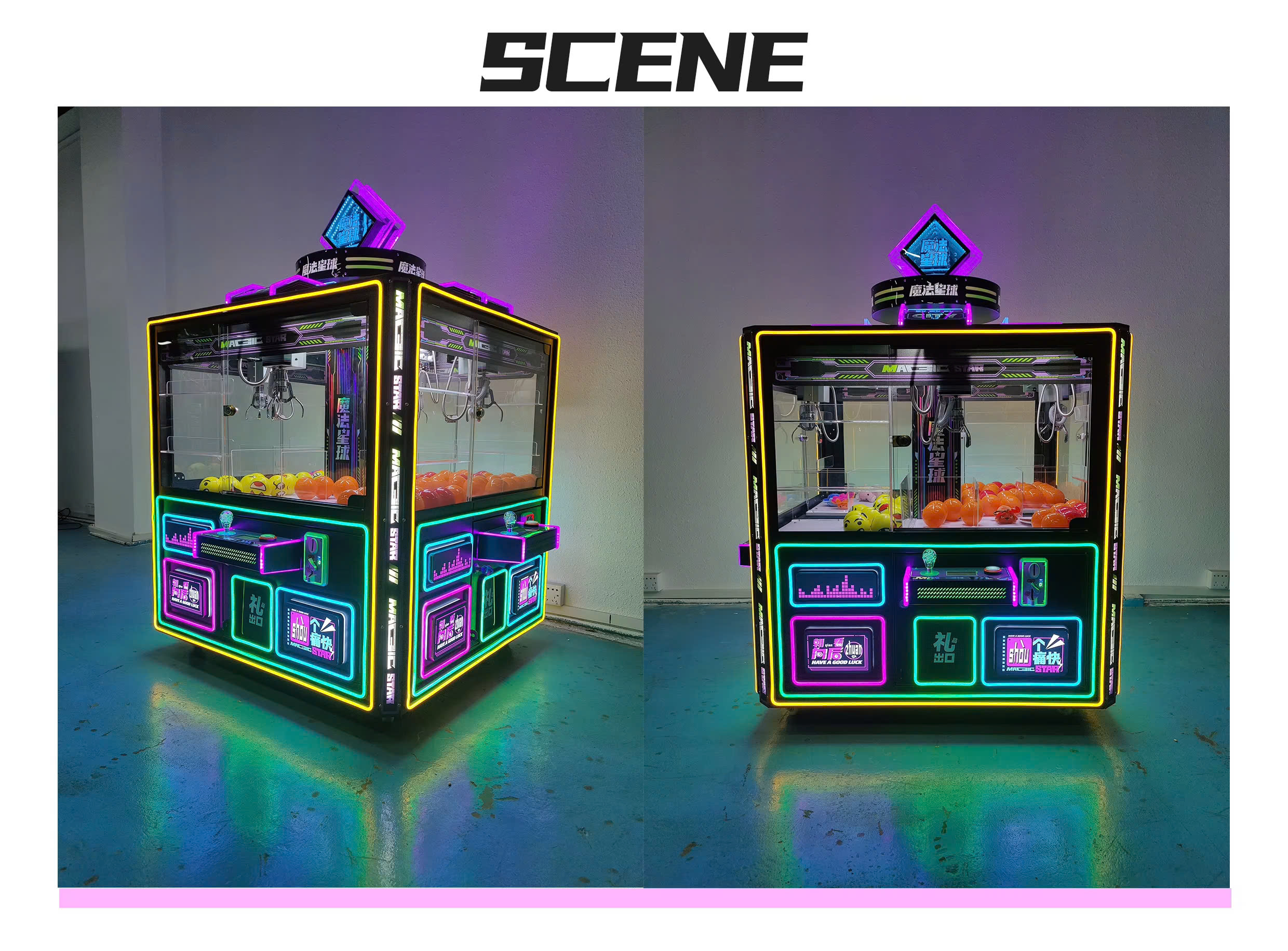 Máy gắp gấu - Máy game găp thú giải trí 4 người chơi MGGKB09 Đồ Chơi Kinh Bắc 2025