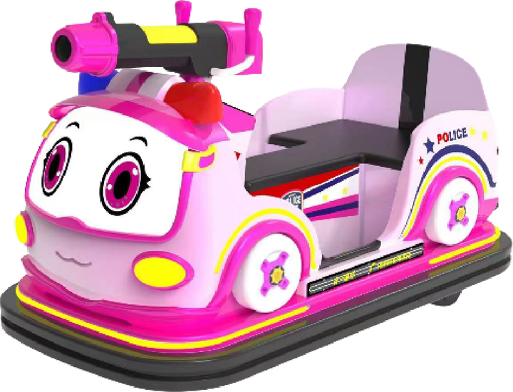 Xe điện đụng ô tô cảnh sát nhập khẩu  XDD034  Dochoikinhbac Giải trí hấp dẫn xe điện đụng