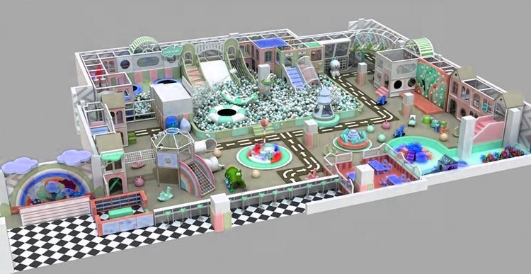 Thiết kế khu vui chơi KVCTE 5828-Tư vấn đầu tư khu vui chơi giải trí - Indoor playground