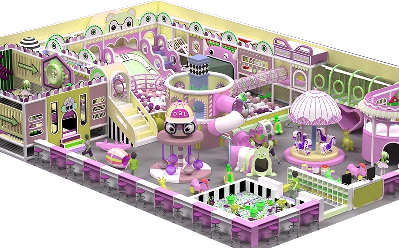 Thiết kế khu vui chơi KVCTE13181- Đầu thư khu vui chơi giải trí trong nhà - Indoor PlayGround