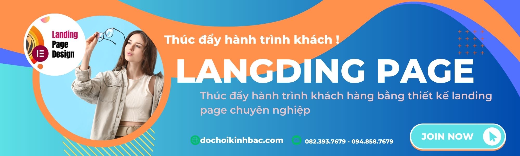 Landing Page chuyên nghiệp Cho khu vui chơi - Gói - ENTERPRISE- PHù hợp với khu vui chơi lớn phát triển chuỗi