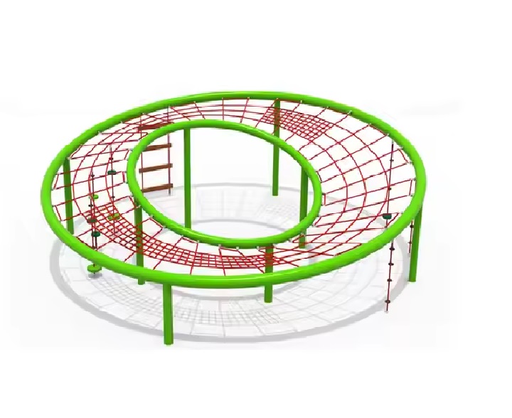 Trò chơi leo núi dây thừng Vòng tròn LNDTKB23 Dochoikinhbac- Trò chơi ngoài trời hấp dẫn