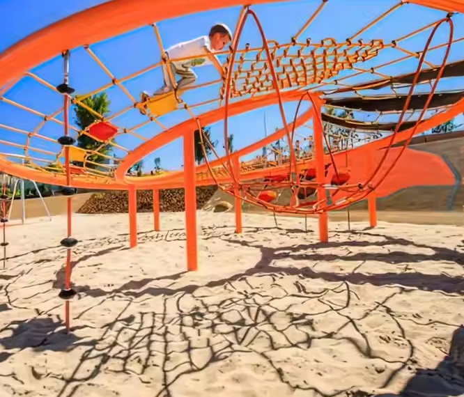 Trò chơi leo núi dây thừng Vòng tròn LNDTKB23 Dochoikinhbac- Trò chơi ngoài trời hấp dẫn