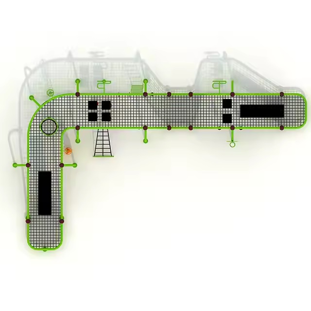 Trò chơi leo núi dây thừng bền đẹp LNDTKB35 Dochoikinhbac- Trò chơi công viên thu hút