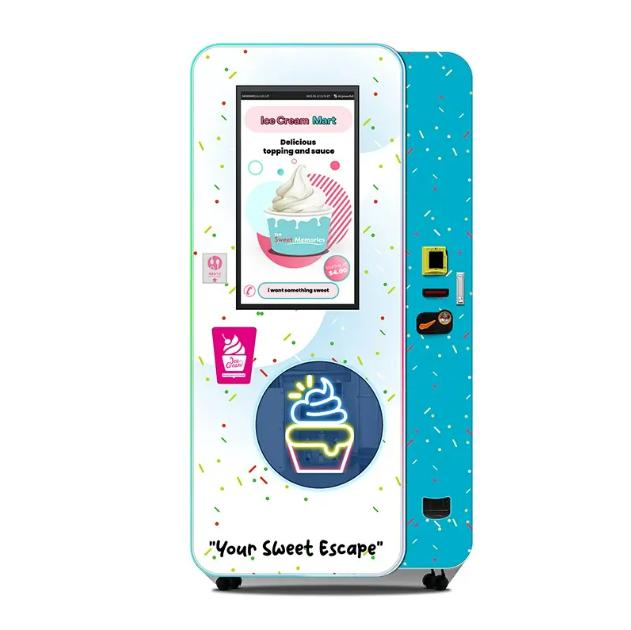 Máy Bán Hàng Kem Tự Động_BHTDKB19_Dochoikinhbac_ Giải trí thu hút hấp dẫn