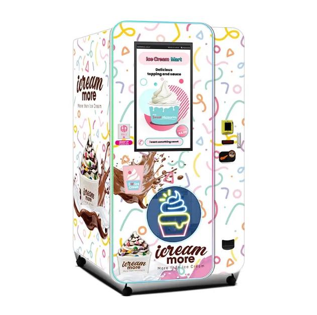 Máy Bán Hàng Kem Tự Động_BHTDKB19_Dochoikinhbac_ Giải trí thu hút hấp dẫn