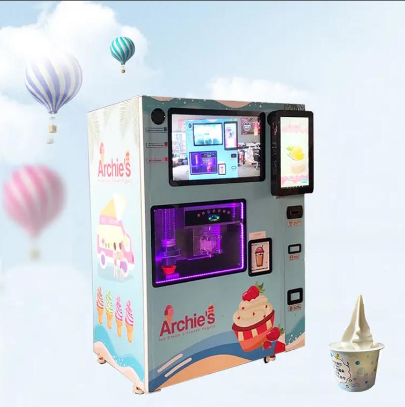 Máy Bán Hàng Kem Tự Động_BHTDKB17_Dochoikinhbac_ Giải trí thu hút hấp dẫn