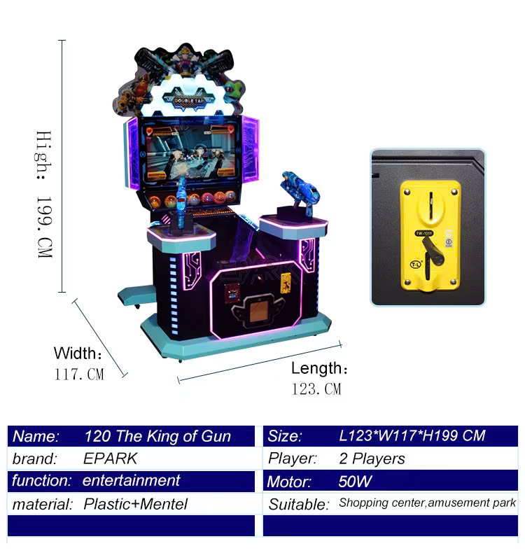 Máy game bắn súng - Máy bắn súng giải trí MBSKB05 Đồ Chơi Kinh Bắc 2025