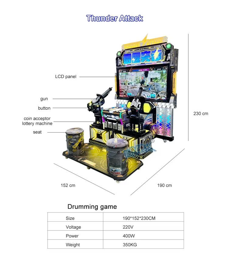 Máy game bắn súng - Máy bắn súng giải trí MBSKB07 Đồ Chơi Kinh Bắc 2025