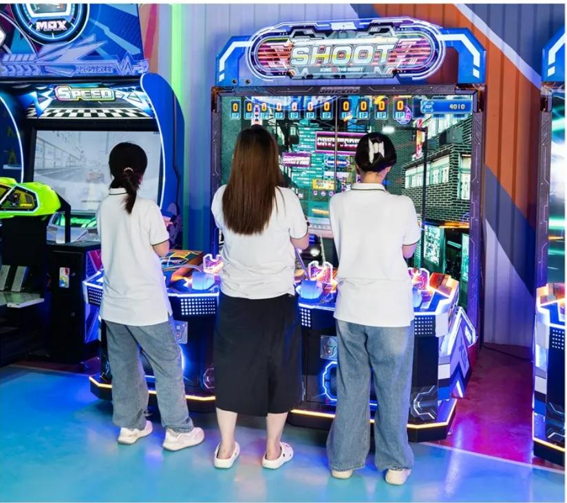 Máy game bắn súng - Máy bắn súng giải trí 4 người chơi MBSKB10 Đồ Chơi Kinh Bắc 2025