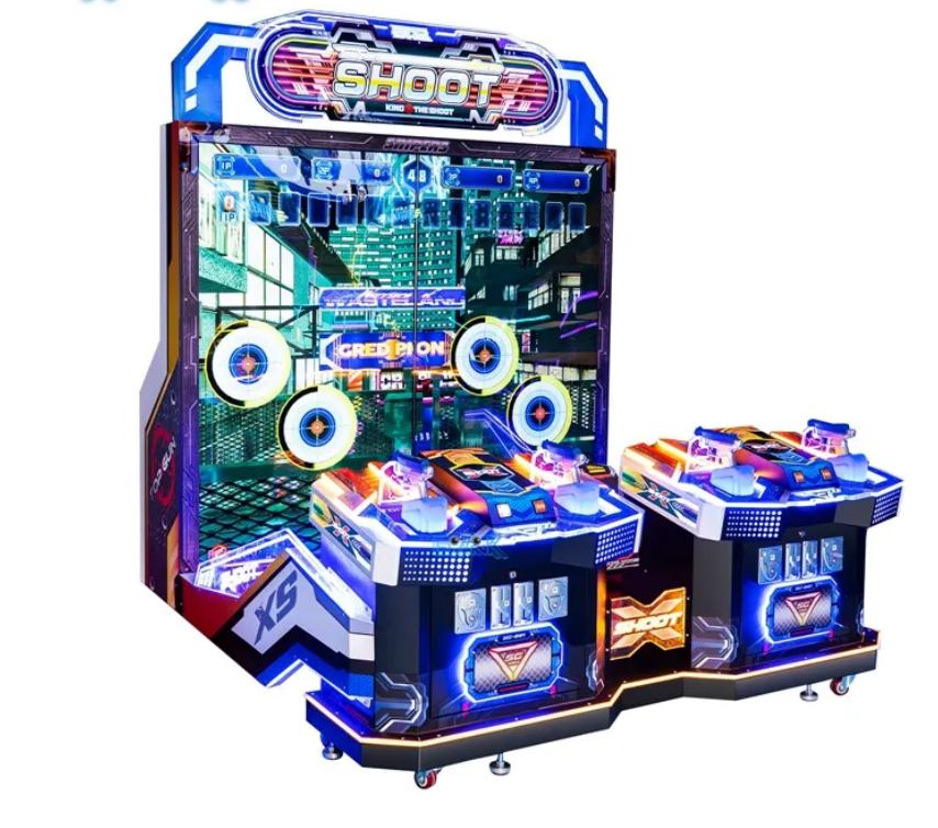 Máy game bắn súng - Máy bắn súng giải trí 4 người chơi MBSKB10 Đồ Chơi Kinh Bắc 2025