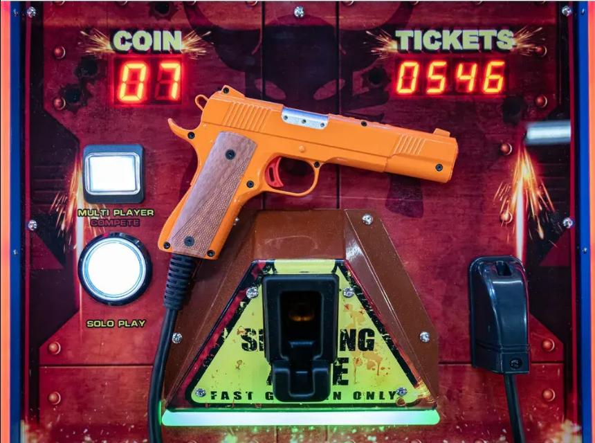 Máy game bắn súng - Máy bắn súng giải trí MBSKB06 Đồ Chơi Kinh Bắc 2025