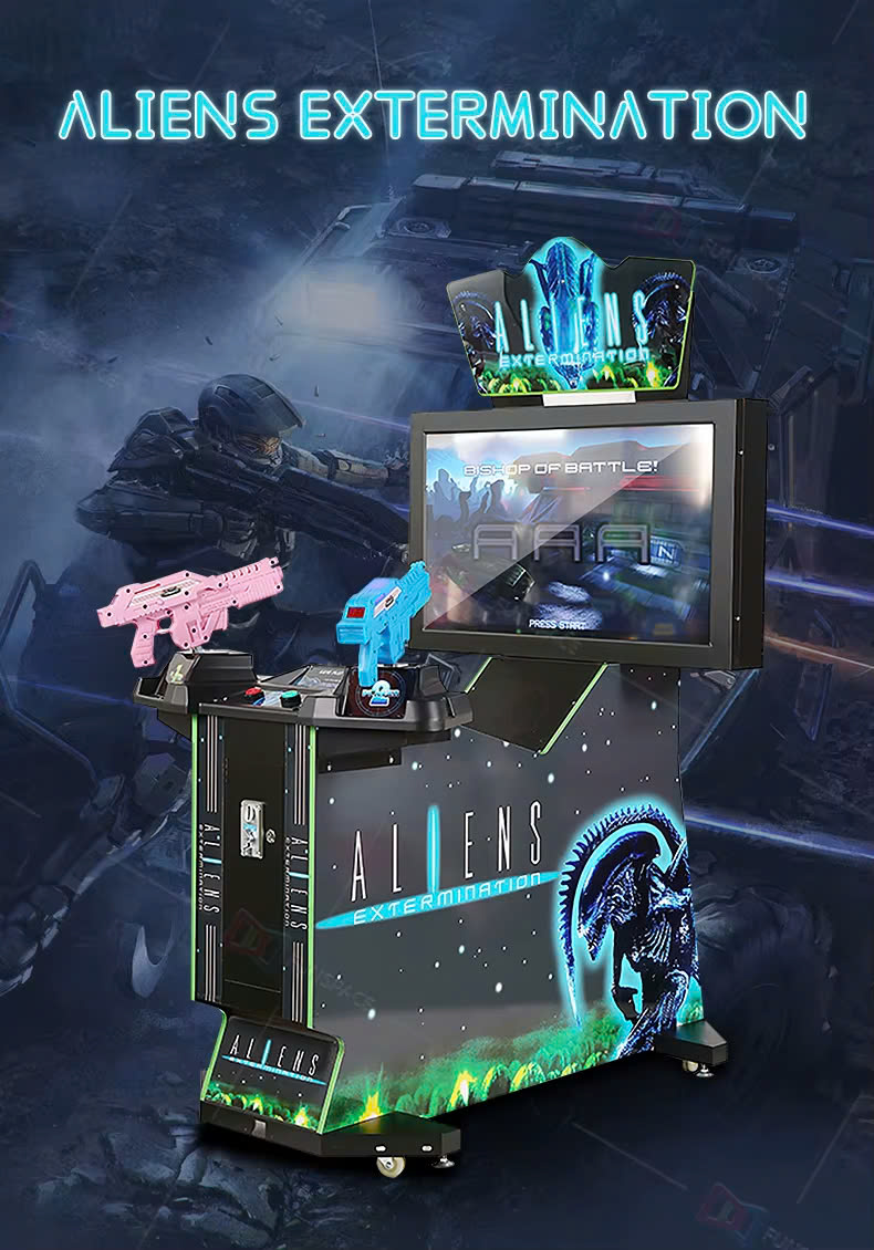 Máy game bắn súng - Máy bắn súng Alien 42 inch MBSKB01 Đồ Chơi Kinh Bắc 2025