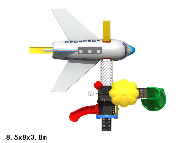 Báo giá Máy bay liên hoàn cầu trượt sân chơi vui chơi giải trí công viên Beijing plane slide