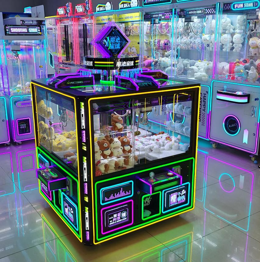 Máy gắp gấu - Máy game găp thú giải trí 4 người chơi MGGKB09 Đồ Chơi Kinh Bắc 2025