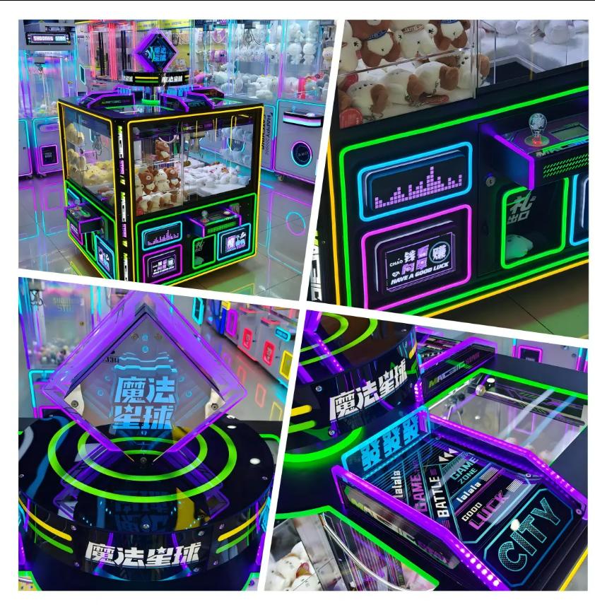 Máy gắp gấu - Máy game găp thú giải trí 4 người chơi MGGKB09 Đồ Chơi Kinh Bắc 2025