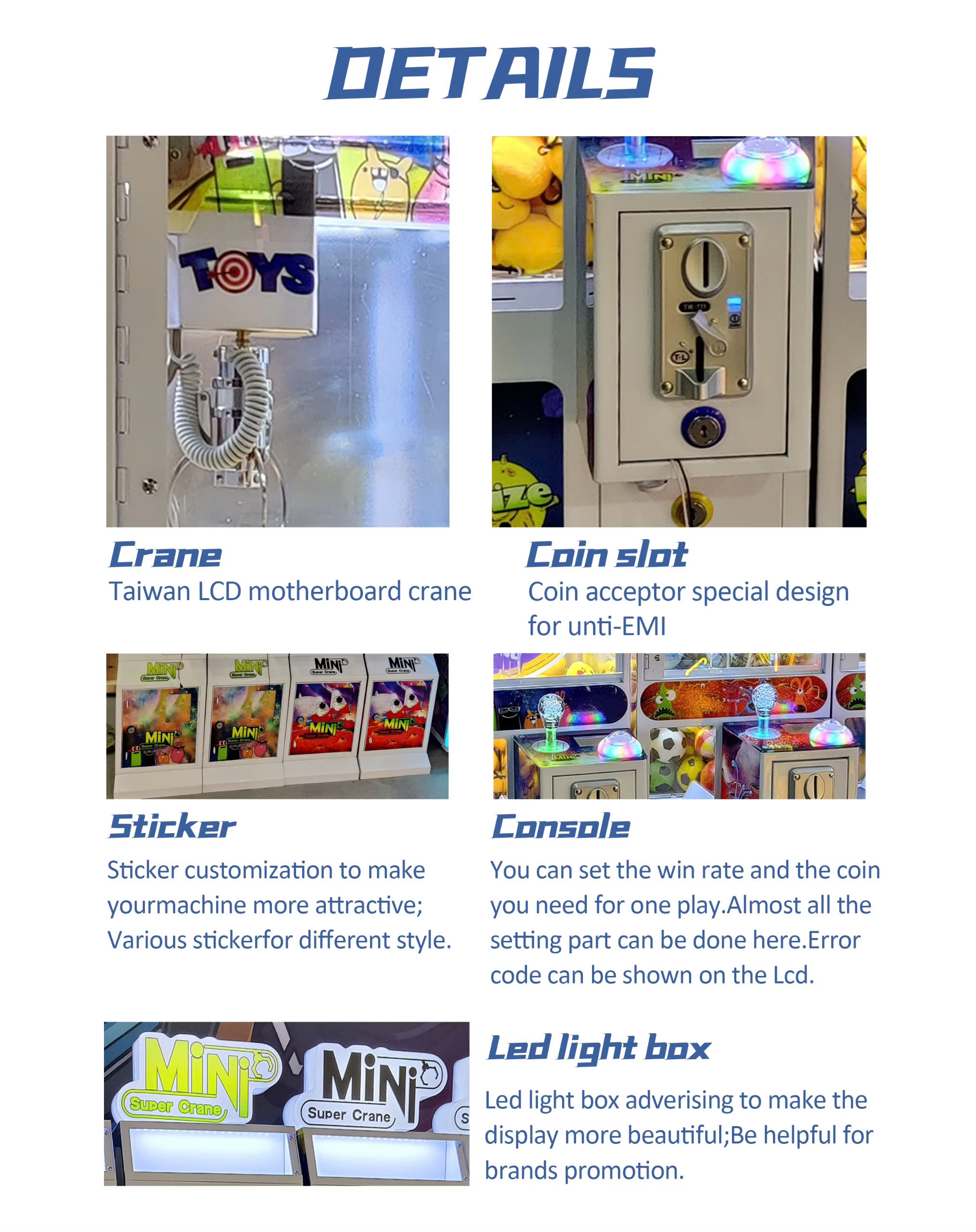 Máy gắp gấu - Máy game găp thú giải trí MINI MGGKB07 Đồ Chơi Kinh Bắc 2025