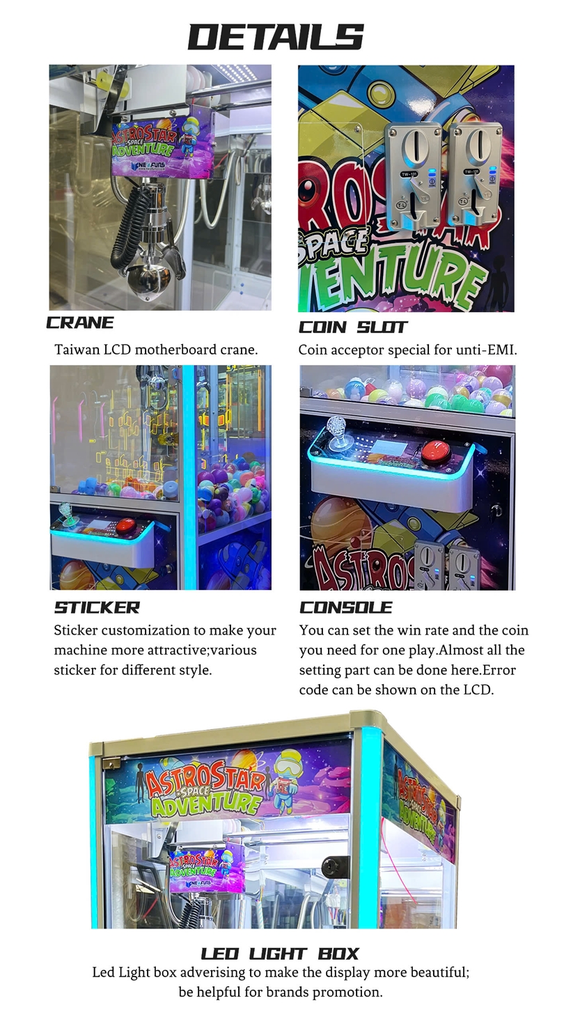 Máy gắp gấu - Máy game găp thú giải trí ASTROSTAR MGGKB04 Đồ Chơi Kinh Bắc 2025