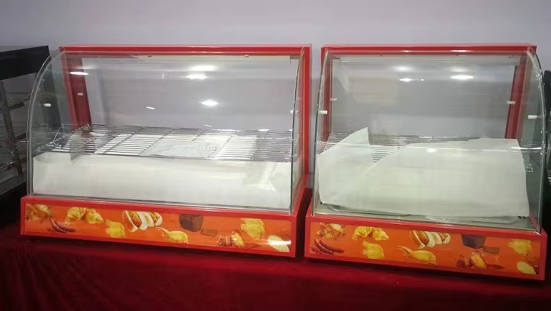 Máy hâm nóng MHNKB Dochoikinhbac Trưng bày cho Hamburger và Khoai tây chiên Gà rán Thực phẩm Giữ ấm Nhà hàng thức ăn nhanh