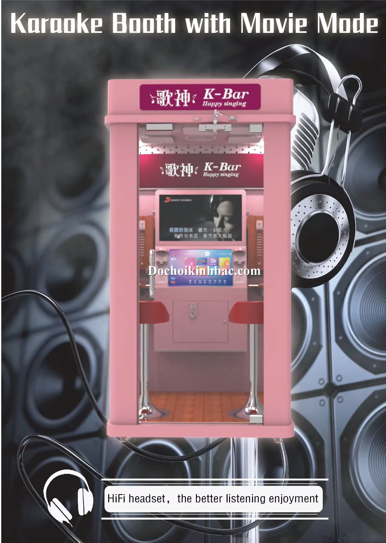Phòng Hát Karaoke mini PHKKB07 Dochoikinhbac Giải trí hấp dẫn vui chơi