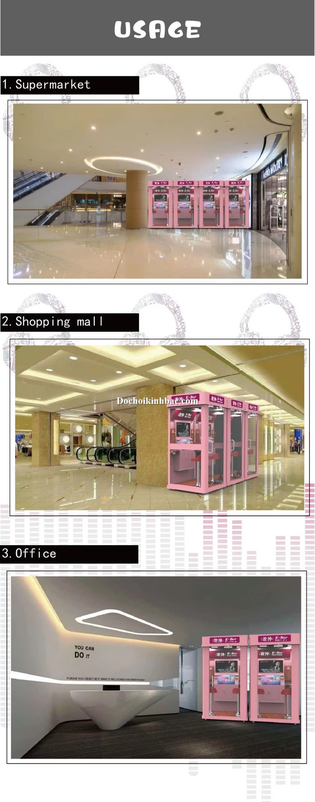 Phòng Hát Karaoke mini PHKKB07 Dochoikinhbac Giải trí hấp dẫn vui chơi