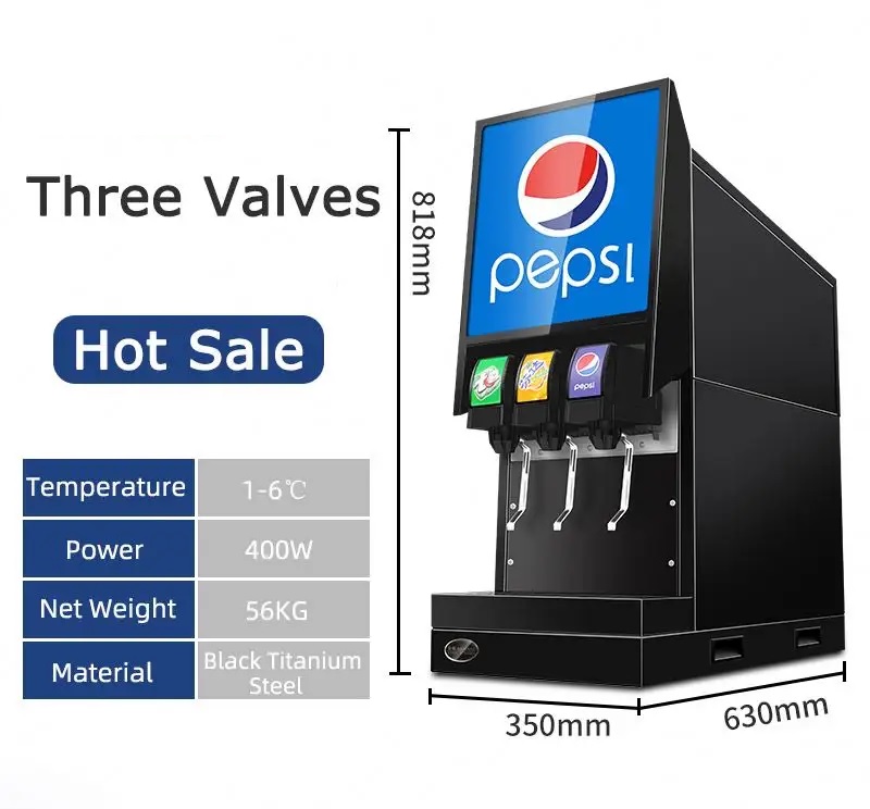 Máy Làm Pepsi Tươi PEPSIKB 3 4 6 vòi Chính Hãng  – Sản Phẩm Hot Cho khu vui chơi giải trí.