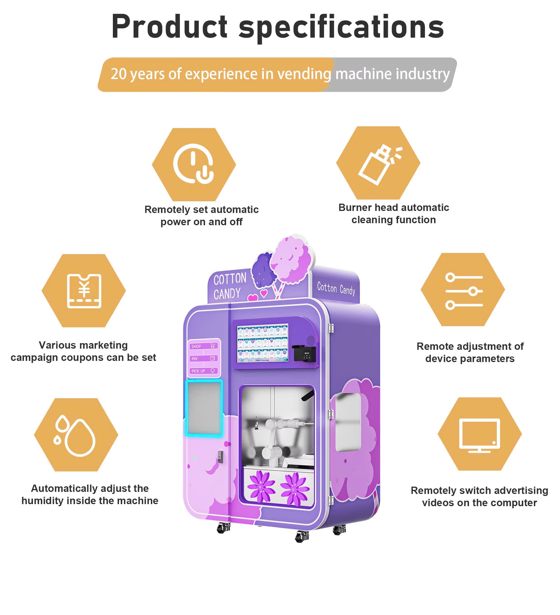 Máy Bán Hàng Kem Tự Động_BHTDKB15_Dochoikinhbac_ Giải trí thu hút hấp dẫn