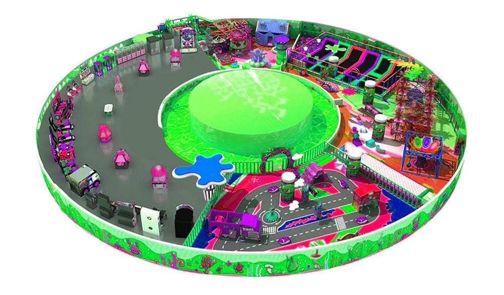 Đầu tư khu vui chơi KVCTE 5820 -Thiết kế 3D báo giá thi công trọn gói khu vui chơi - Indoor playground