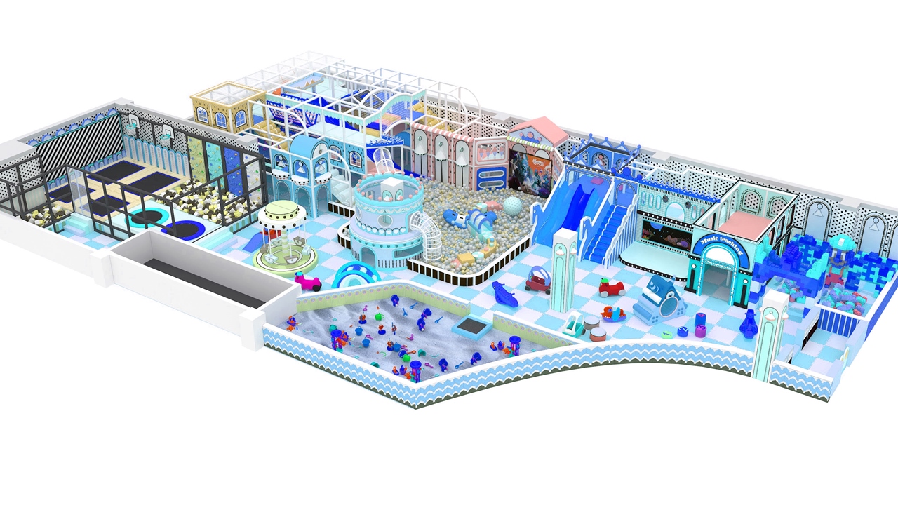 Đầu tư khu vui chơi KVCTE 5824-Thiết kế 3D báo giá thi công trọn gói khu vui chơi - Indoor playground