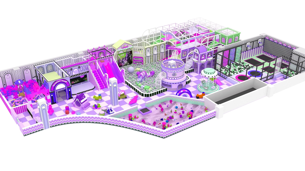 Đầu tư khu vui chơi KVCTE 5824-Thiết kế 3D báo giá thi công trọn gói khu vui chơi - Indoor playground