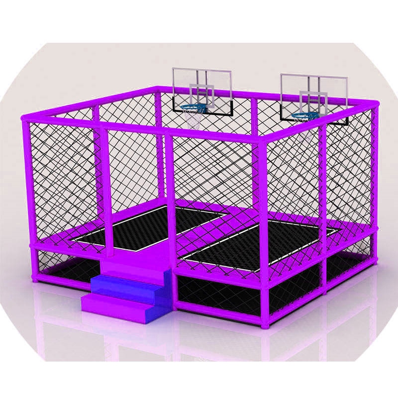 Báo giá Mô hình Sàn nhún đôi trampoline vui chơi Model trampoline KVCTP0127