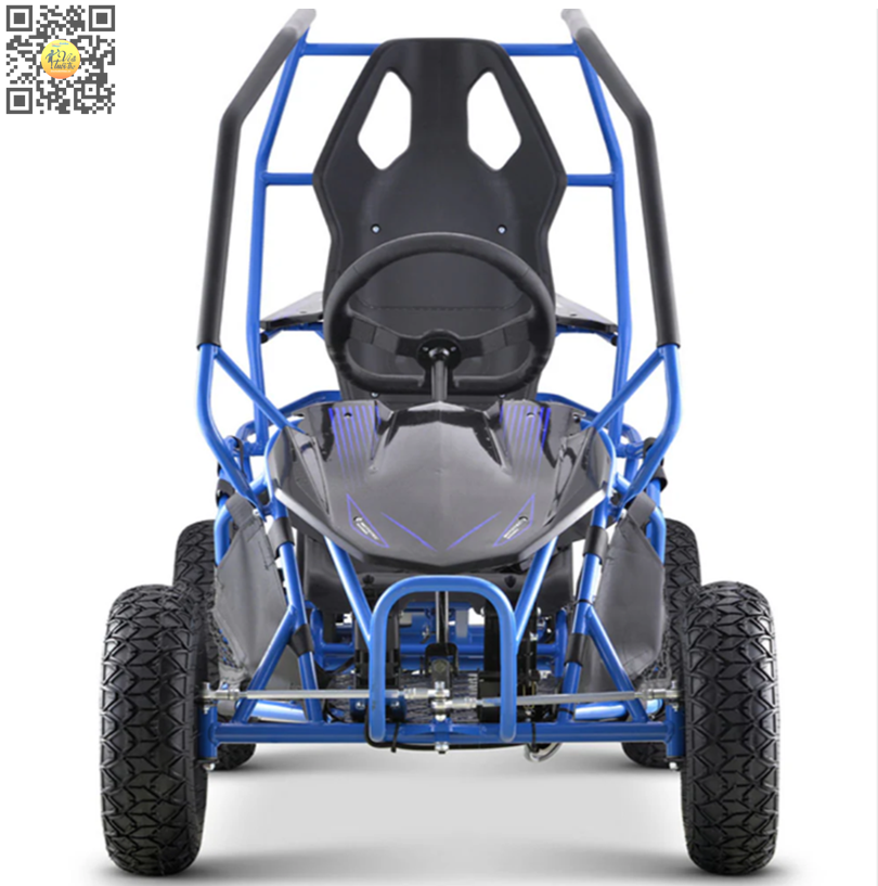 Xe điện trẻ em 36v 1000w Go Kart màu xanh dương