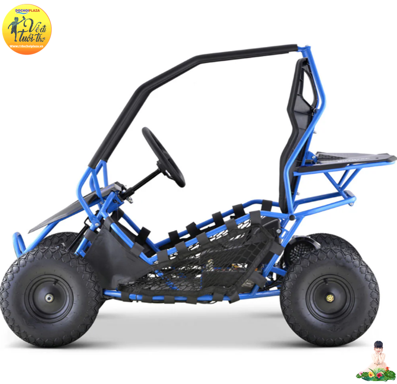 Xe điện trẻ em 36v 1000w Go Kart màu xanh dương